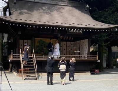 七社神社での婚礼